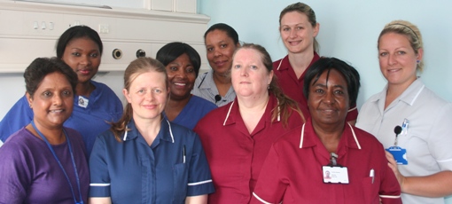 The Whittington Hospital Cellier ward team